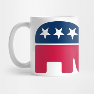 Republican Elephant Logo Mug